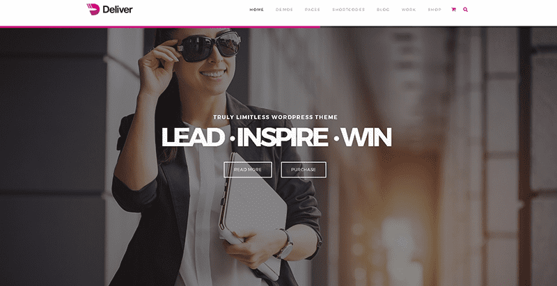 Deliver themes wordpress creer site web entreprise agence pme societe