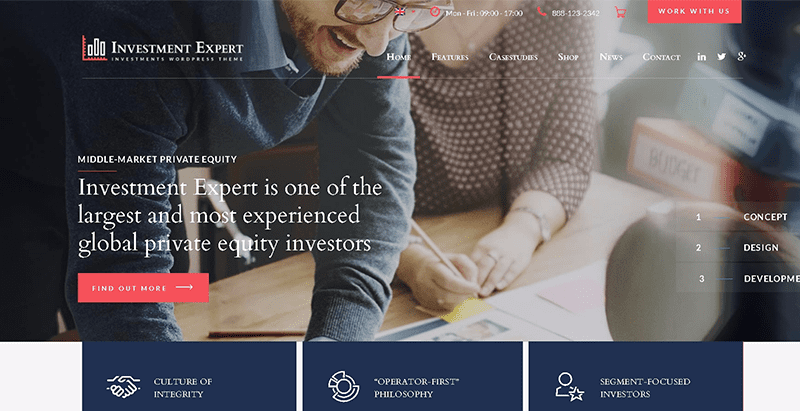 Investment expert themes wordpress creer site web entreprise Investment expert themes wordpress creer site web entreprise