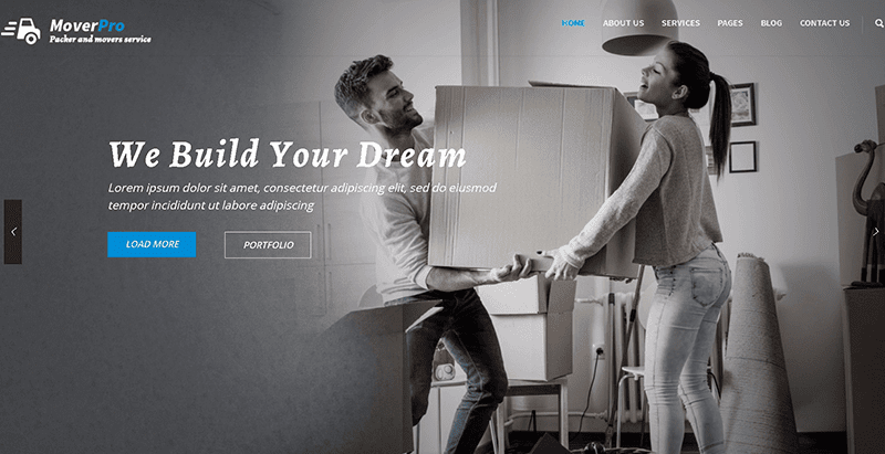 Mover pro themes wordpress creer site web entreprise logistique transport 1 Mover pro themes wordpress creer site web entreprise logistique transport 1