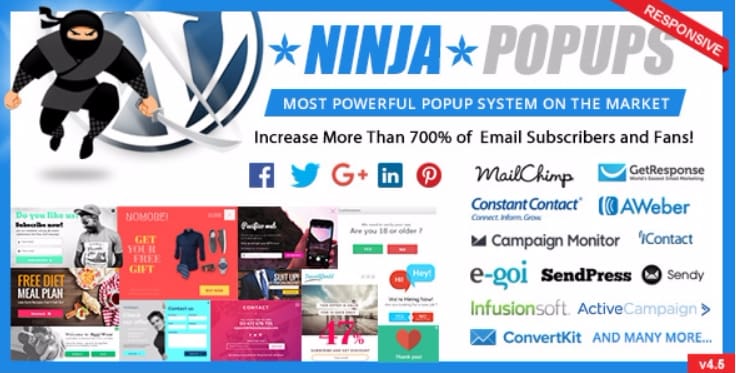 Ninja popups Ninja popups