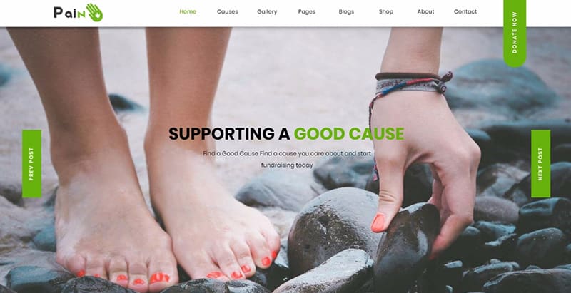 Pain themes wordpress creer site internet organisation humanitaire ong mecene Pain themes wordpress creer site internet organisation humanitaire ong mecene