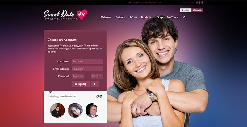 Sweet Date meilleurs themes wordpress creer site internet rencontres communautaire Sweet Date meilleurs themes wordpress creer site internet rencontres communautaire