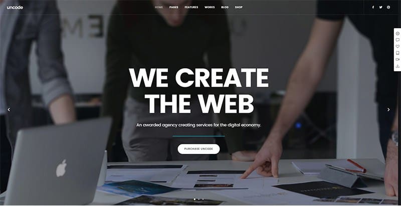 Uncode theme wordpress site internet multilingue Uncode meilleurs thèmes WordPress multilingue