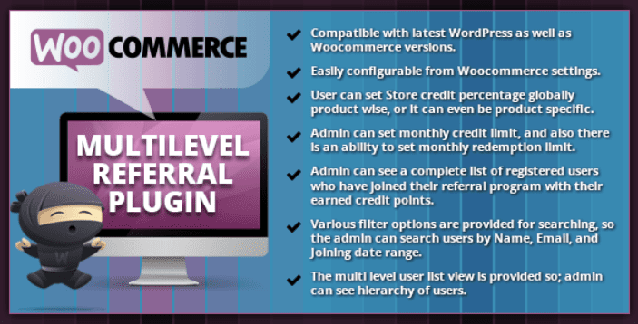 Woocommerce multilevel referral plugin Woocommerce multilevel referral plugin