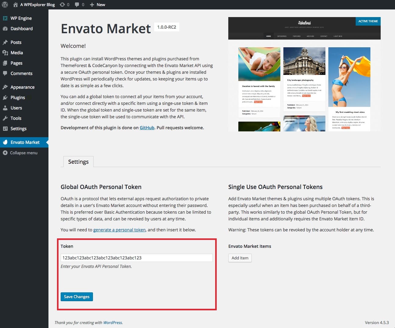 Coller le jeton daccess envato api coller le jeton d'access envato api.jpg