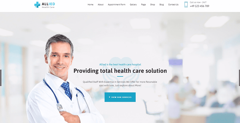 Allied themes wordpress creer site internet dentiste medecin Allied themes wordpress creer site internet dentiste medecin