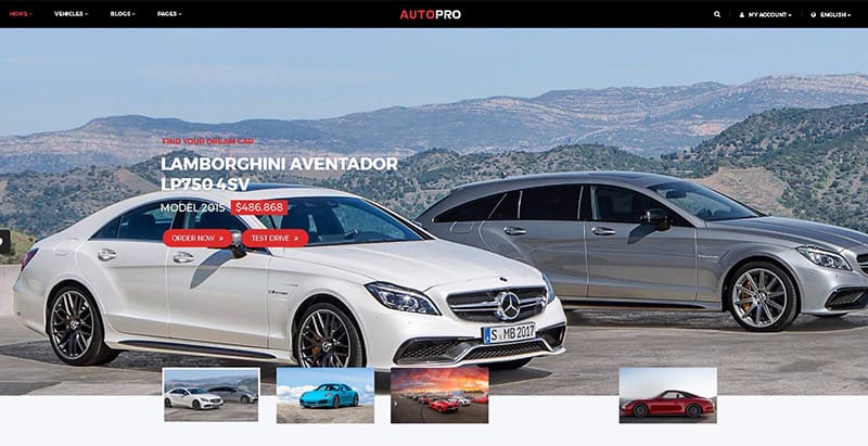 Autoprothemes wordpress creer site internet concessionnaire automobile garage mecanicien