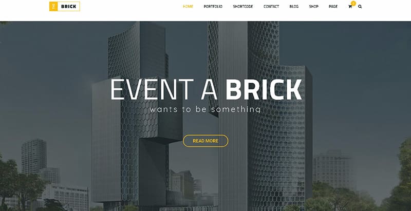 Brick themes wordpress creer site web entreprise agence pme startup Brick themes wordpress creer site web entreprise agence pme startup