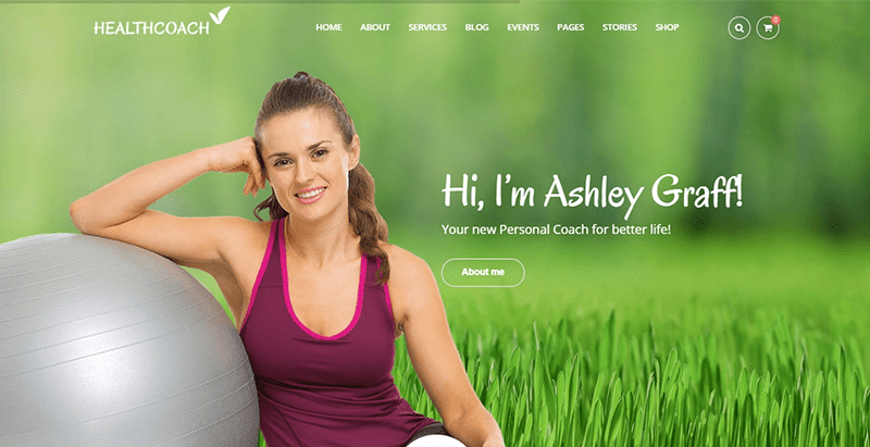 Healthcoach themes wordpress creer site web coach de sante developpement personnel