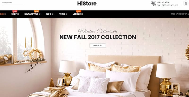 Histore themes wordpress creer site ecommerce boutique en ligne