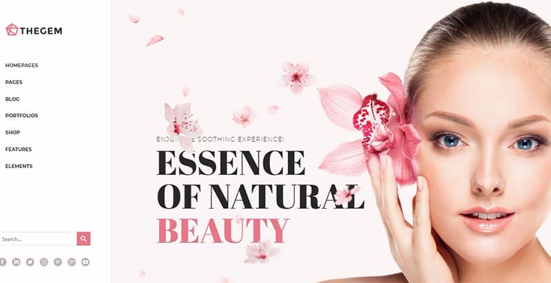 Magna themes wordpress creer site internet salon beaute spa coiffure Magna - meilleurs thèmes WordPress de salon de beauté