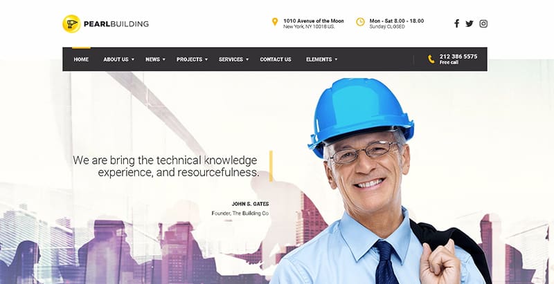 Wp pearl themes wordpress creer site web entreprise agence pme startup