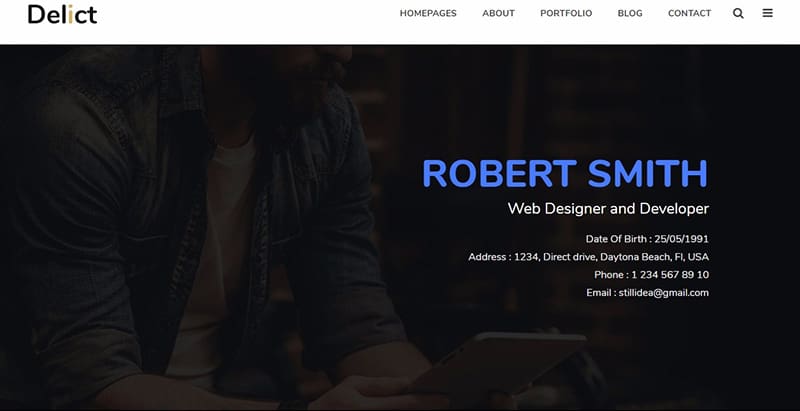 Delict themes wordpress creer site web cv entreprise agence pme Delict themes wordpress creer site web cv entreprise agence pme