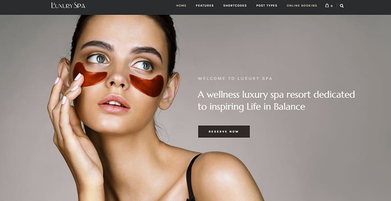 Luxury spa themes wordpress creer site internet salon beaute spa coiffure Luxury spa themes wordpress creer site internet salon beaute spa coiffure