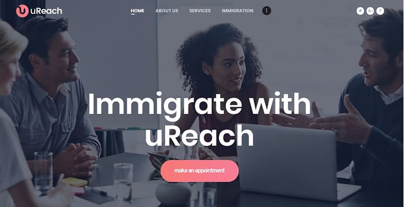 Ureach themes wordpress creer site internet entreprise agence startup