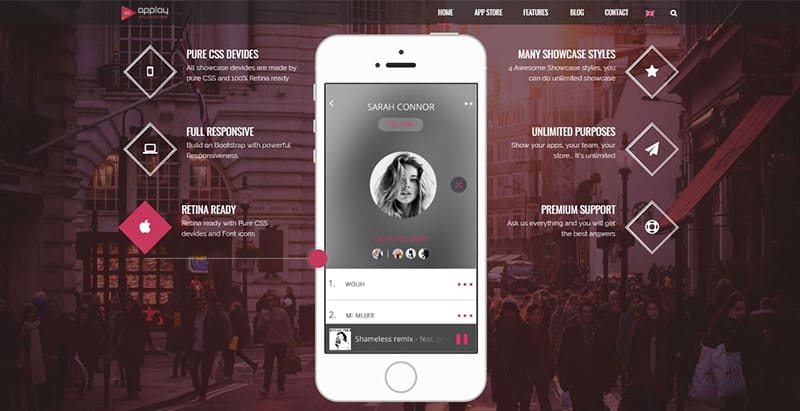 Applay themes wordpress creer site web entreprise technologique