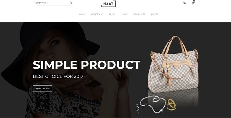 Haat themes wordpress creer site ecommerce boutique en ligne