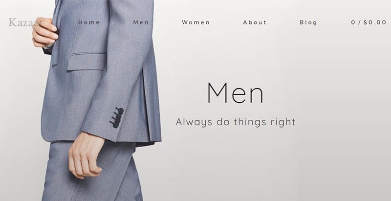 Kazaar themes wordpress creer boutique en ligne site ecommerce vente