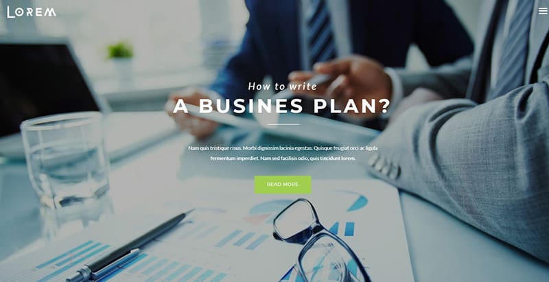 Lorem themes wordpress creer site internet entreprise business Lorem themes wordpress creer site internet entreprise business