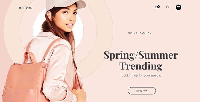 Minera themes wordpress creer boutique en ligne site ecommerce vente