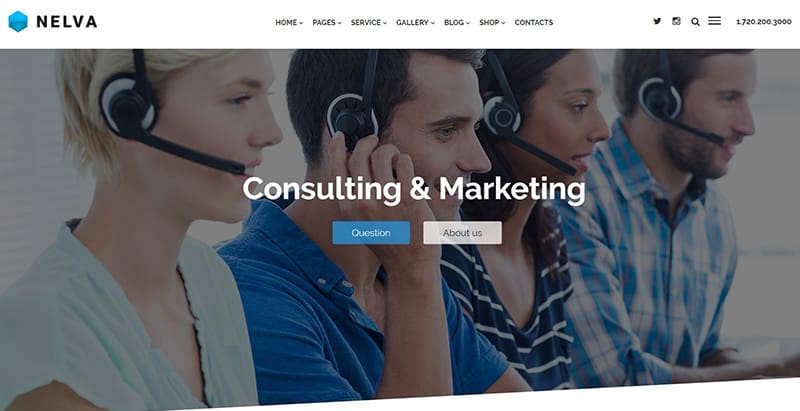 ثيمات Nelva ووردبريس إنشاء موقع بدء شركة SME ثيمات Nelva ووردبريس إنشاء موقع بدء شركة SME