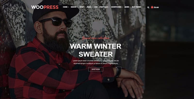 Woopress themes wordpress creer boutique en ligne ecommerce