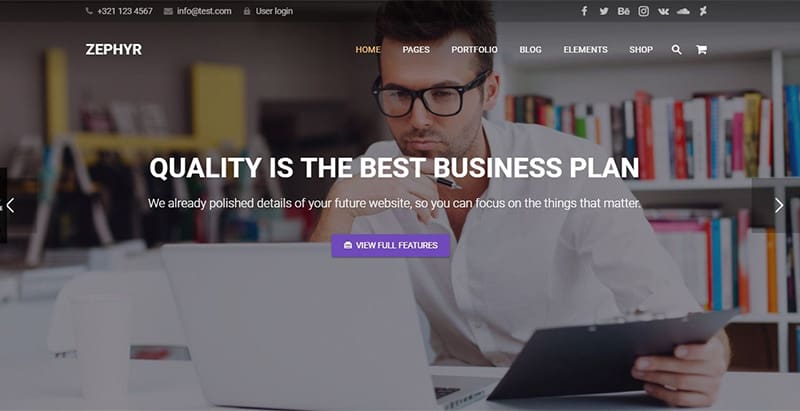 Zephyr themes wordpress создать сайт компания стартап sme Zephyr themes wordpress создать сайт компания стартап sme