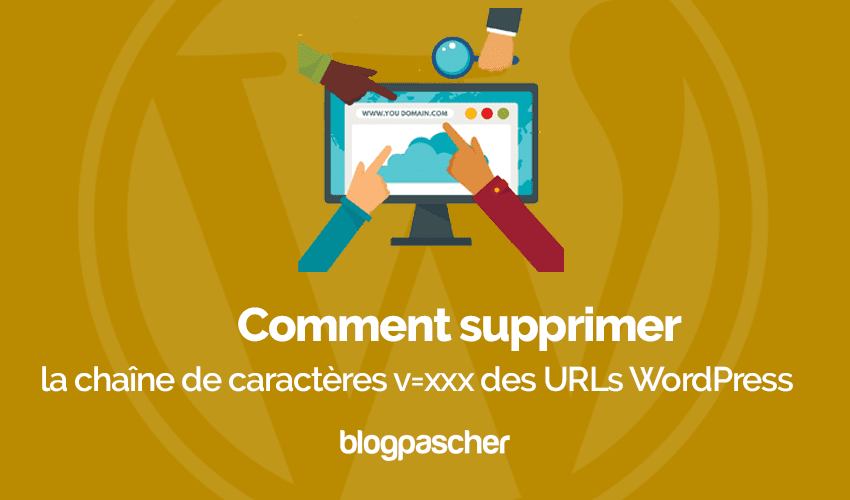Comment supprimer la chaîne de caractères v=xxx des URLs WordPress