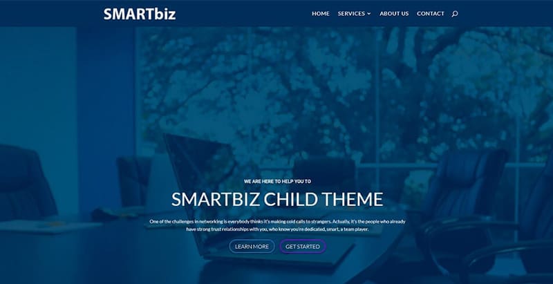 Smartbiz divi theme enfant