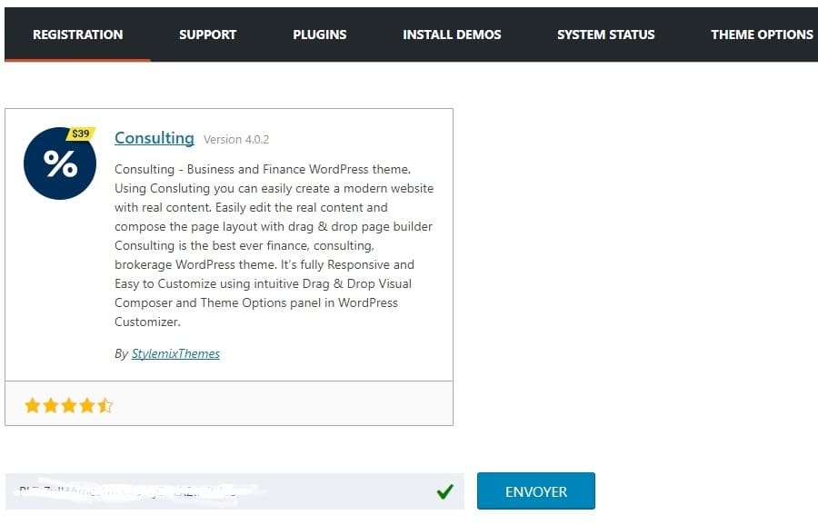 Consulting licence Consulting licence