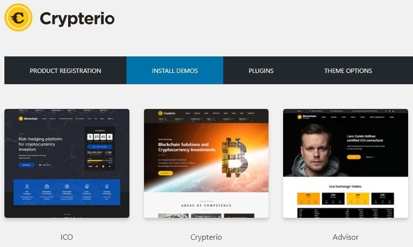 Crypterio démo Crypterio démo