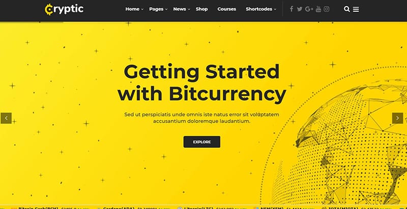 Cryptic themes wordpress creer site web entreprise numerique Cryptic themes wordpress creer site web entreprise numerique