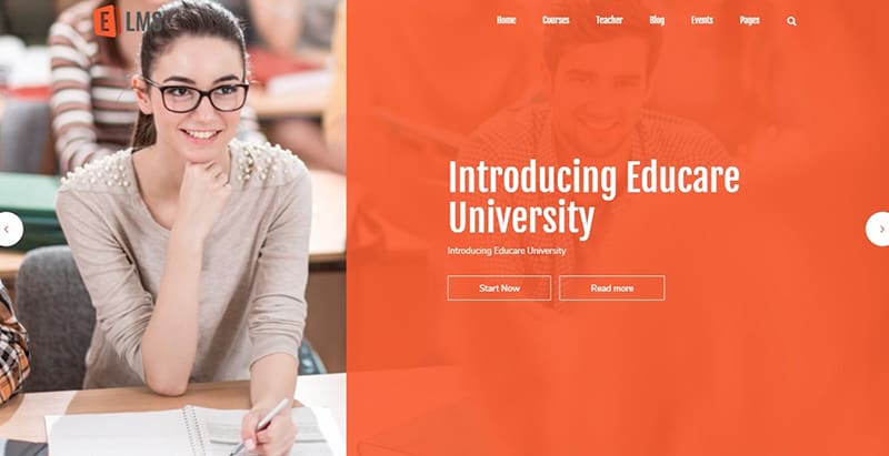 Elms themes wordpress creer site internet elearning education formation