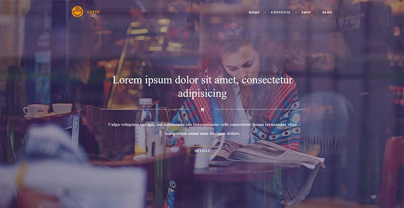 Euraka themes wordpress creer site internet restaurant café resto pizzeria