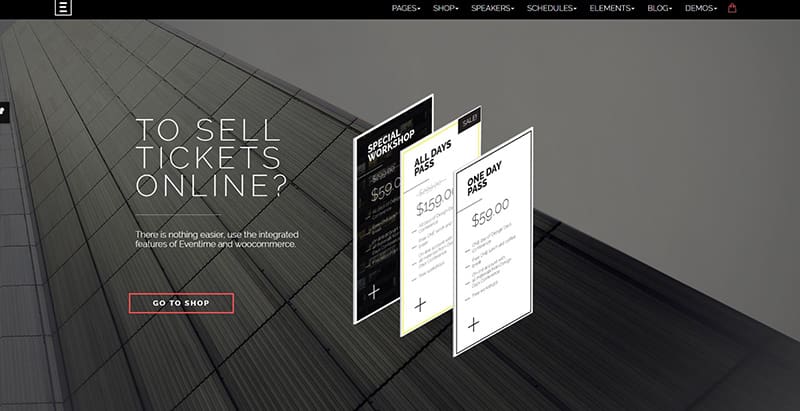 Eventime themes wordpress creer site web evenement conference seminaire