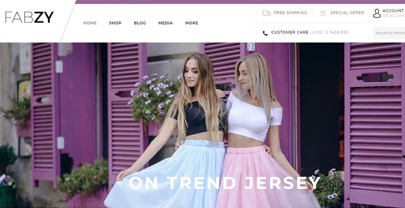 Fabzy themes wordpress creer site internet ecommerce vente en ligne