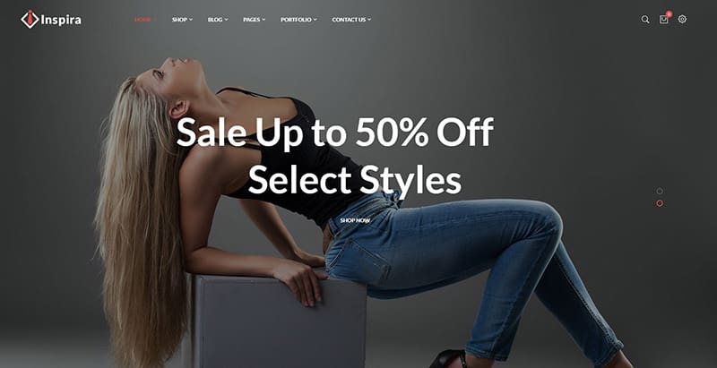 Inspira themes woocommerce creer site ecommerce wordpress boutique en ligne