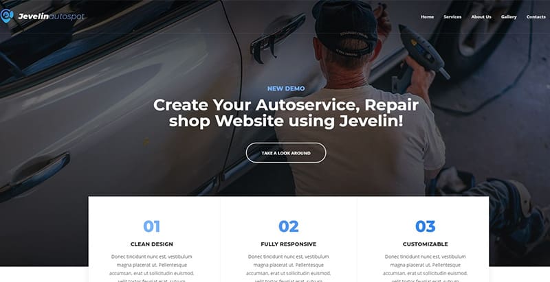 Jevelin themes wordpress creer site web garage automobile atelier mecanique Jevelin themes wordpress creer site web garage automobile atelier mecanique