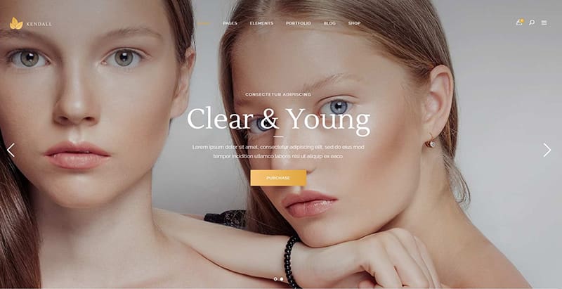 Kendall themes wordpress creer site internet spa beauté yoga Kendall themes wordpress creer site internet spa beauté yoga