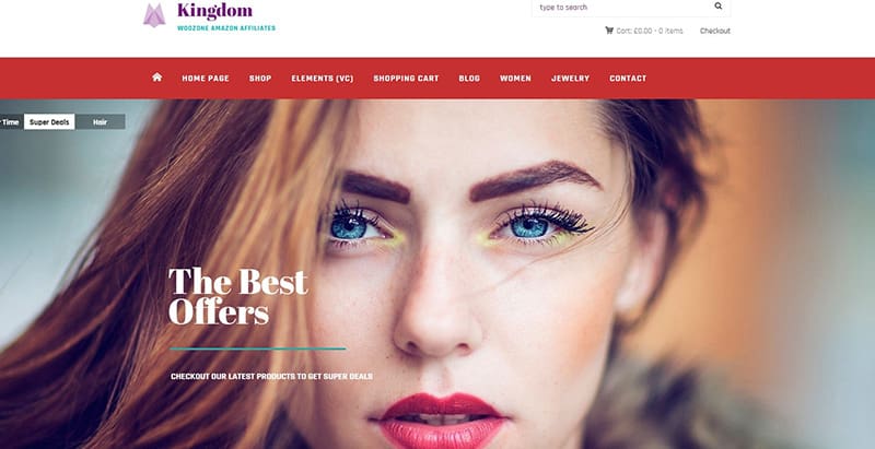 Kingdom themes wordpress creer boutique ligne ecommerce achat vente en ligne