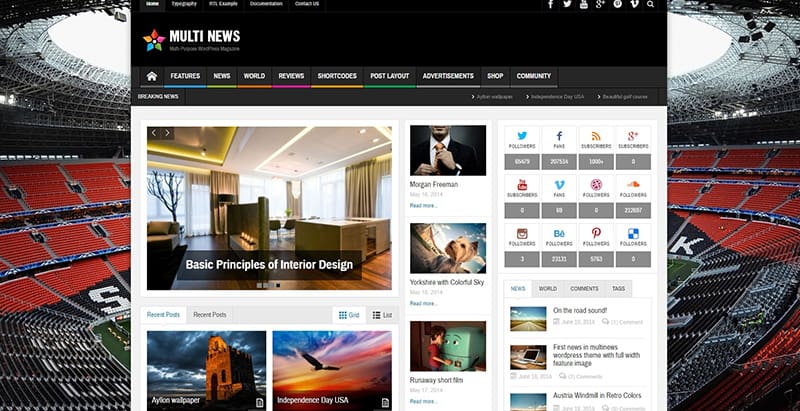 Multinews themes wordpress creer site internet communautaire forum bbpress