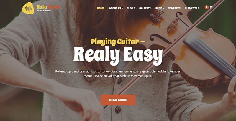 Notacorda themes wordpress creer site internet elearning education formation