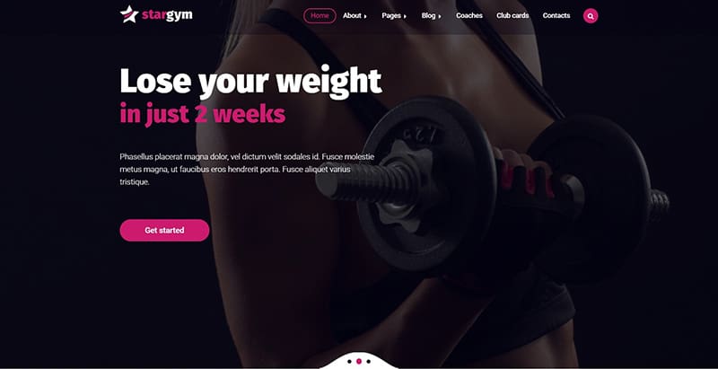 Stargym themes wordpress creer site web salle fitness Stargym themes wordpress creer site web salle fitness