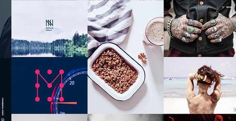 Vong themes wordpress creer site internet portfolio creative photo