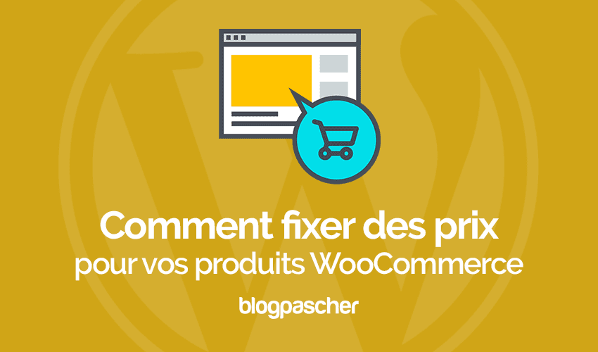 Comment fixer des prix de vos produits sur WooCommerce