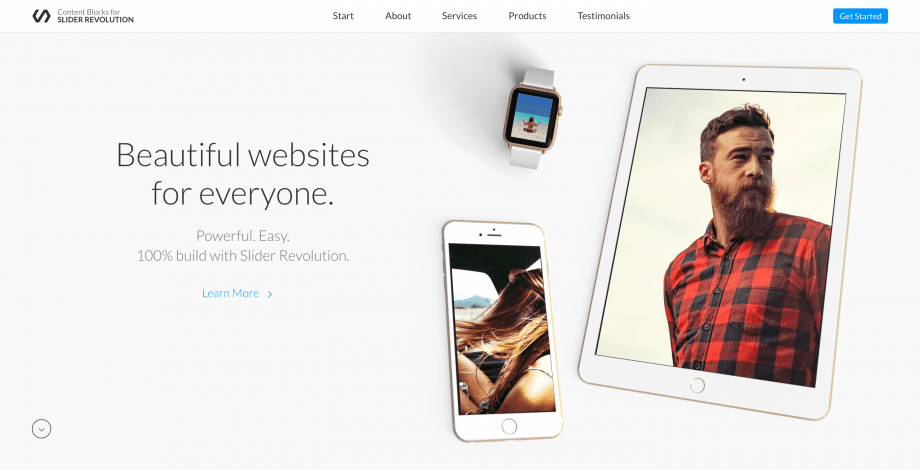 Revolution slider Revolution slider