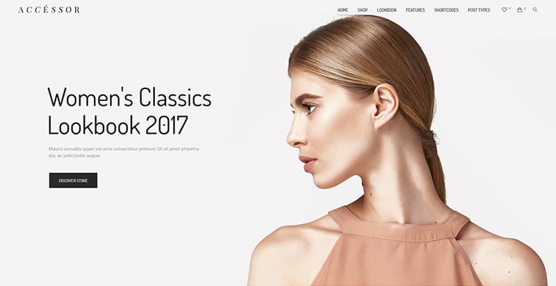 زينة متجر المواضيع وورد كرير موقع ويب التجارة الإلكترونية بوتيك en ligne store