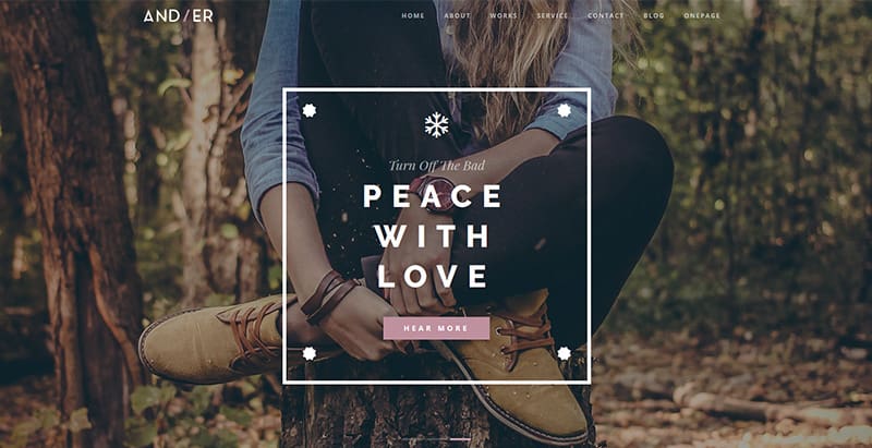 ثيمات أندير وورد إنشاء موقع مستقل