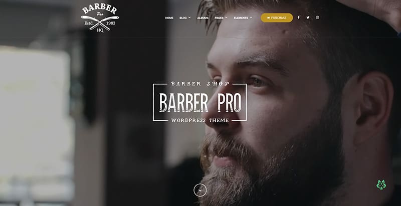 موضوعات Barberpro WordPress إنشاء موقع صالون لتصفيف الشعر موضوعات Barberpro WordPress إنشاء موقع صالون لتصفيف الشعر