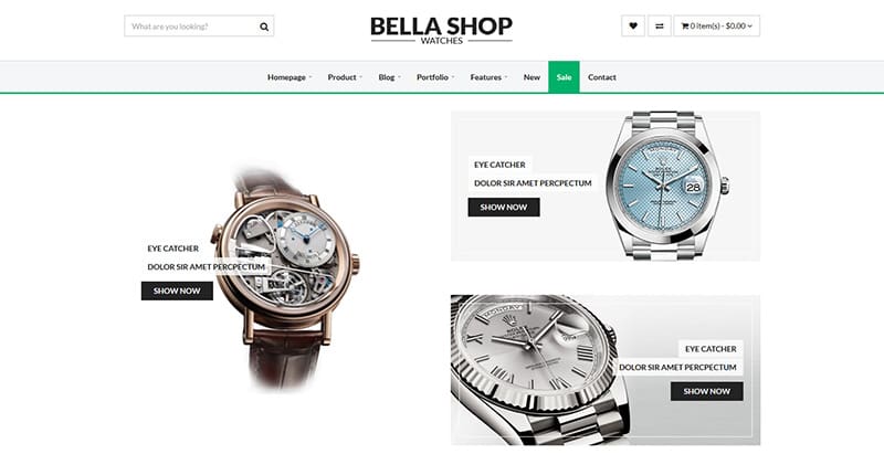 مواضيع بيلا وورد إنشاء موقع بيع مجوهرات أساور ساعات